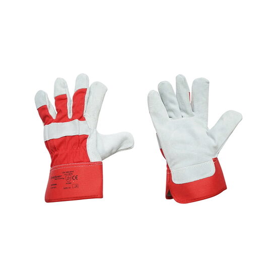 Manusi de protectie din piele, marimea 10