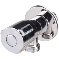 Robinet Coltar Nichelat cu Cap Armatura Ceramic / D[inch]: 1/2"x3/8"