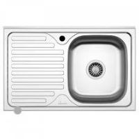 CHIUVETA INOX 1001.MDM 80X50 1C1P DR. SANOBI