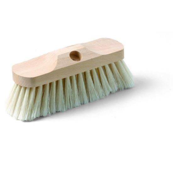 Perie cu par sintetic durabil si corp de lemn 21x6.5 cm