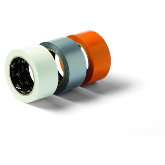 Banda adeziva de constructii PVC , gri, 33m/50mm