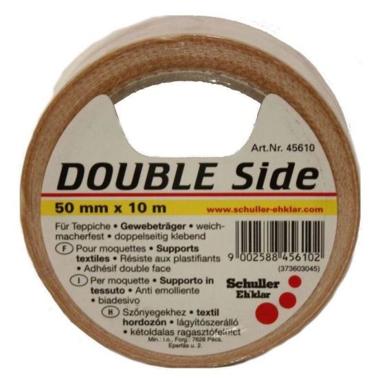 Banda dublu adeziva SB,  50mm, 10m, suport textil