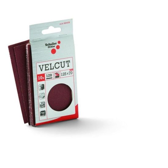 10 Rezerve abrazive VELCRO 70X125 mm 150 gr