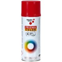 Prisma Color Acryl Spray Vopsea Rosu Carmin ,RAL 3002  metal, lemn, sticlă, piatră, carton și materiale plastice