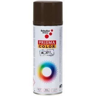 Prisma Color Acryl Spray Vopsea Maro RAL 8014,  lemn, sticlă, piatră, carton și materiale plastice