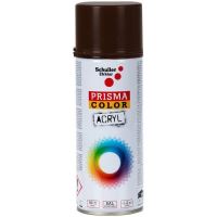 Prisma Color Acryl Spray Vopsea Mahon RAL 8016,  lemn, sticlă, piatră, carton și materiale plastice