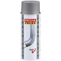 Prisma Color  Spray Zinc Inchis, Forța mare de aderență, îmbogățit cu particule de zinc. Excelentă protecție la coroziune pentru toate metalele feroase. Adecvat în special pentru protejarea sudurii.