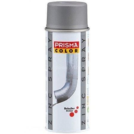 Prisma Color  Spray Zinc Inchis, Forța mare de aderență, îmbogățit cu particule de zinc. Excelentă protecție la coroziune pentru toate metalele feroase. Adecvat în special pentru protejarea sudurii.