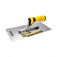 GLETIER DREAPTA INOX, SUPORT AL., 270x130 mm-maner cauciuc