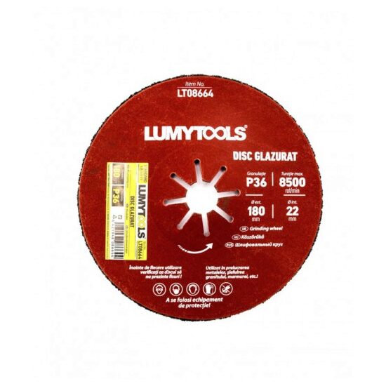 DISC GLAZURAT 125X22 mm P36