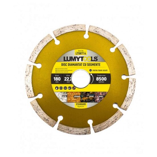 DISC DIAMANTAT CU SEGMENTE  taiere uscata