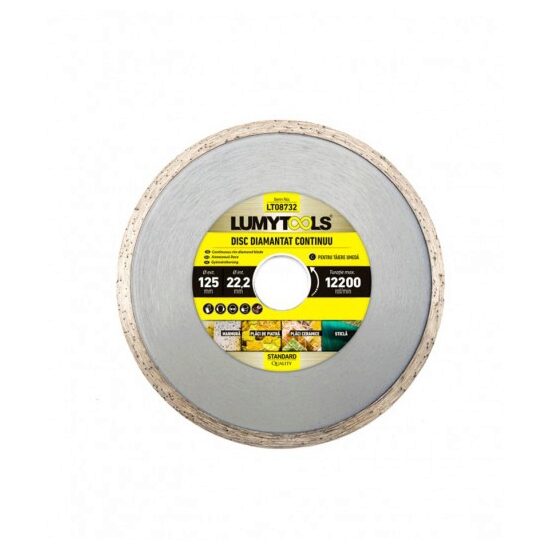 DISC DIAMANTAT  CONTINUU 230 mm, taiere umeda