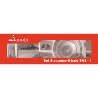 SET 6 ACCESORII BAIE SAS-1 (SA02/04/05/07/08/09) SANOBI (10)