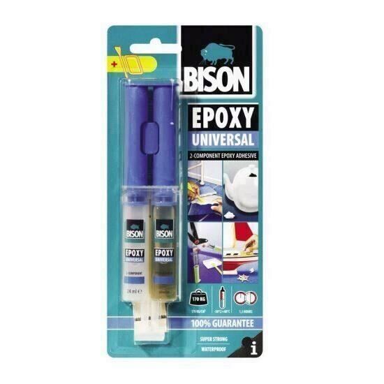 BISON Epoxy Universal adeziv foarte 2x12 ml