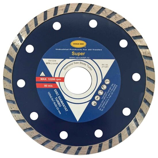 DISC DIAMANTAT TURBO - 115X2.2X7.8X22.23 MM