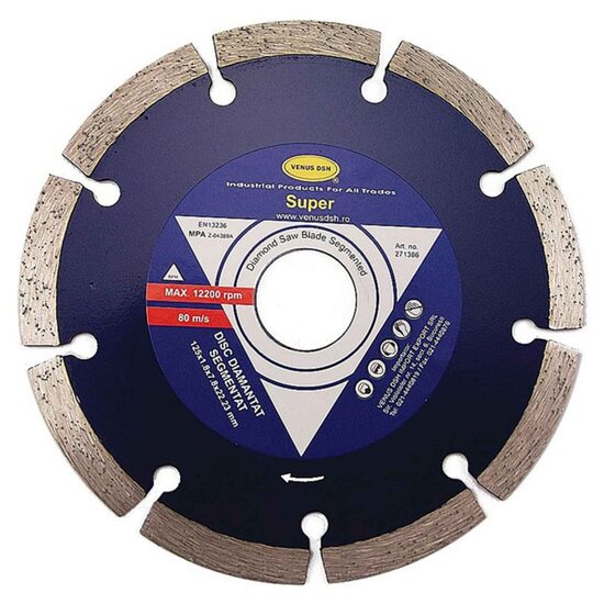 DISC DIAMANTAT SEGMENTAT - 115X1.8X7.8X22.23 MM