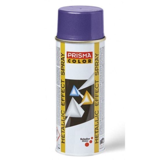 Prisma Color  Spray Metal Violet, lemn, sticlă, piatră, carton și materiale plastice, dar nu pe polistiren.