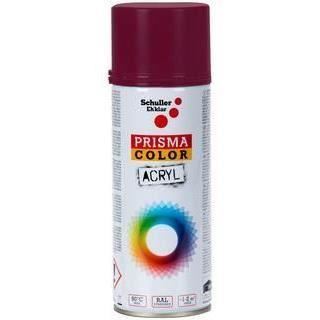 Prisma Color Acryl Spray Vopsea Bordo  RAL 4004 , metal, lemn, sticlă, piatră, carton și materiale plastice