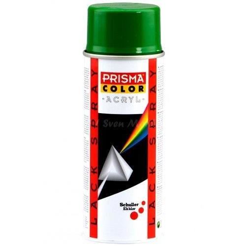 Prisma Color Acryl Spray Vopsea Verde Frunza  RAL 6002, lemn, sticlă, piatră, carton și materiale plastice