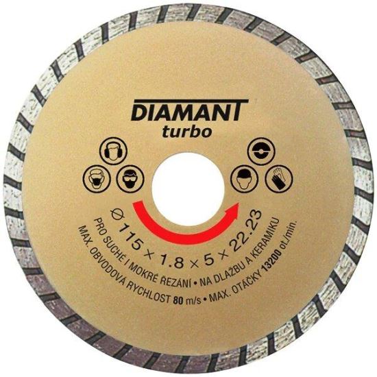 Disc diamantat turbo 46-230