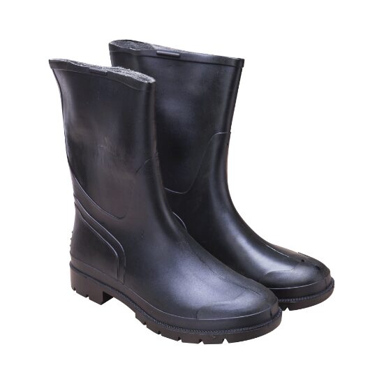 Cizme din PVC Tip Bursuc Negre