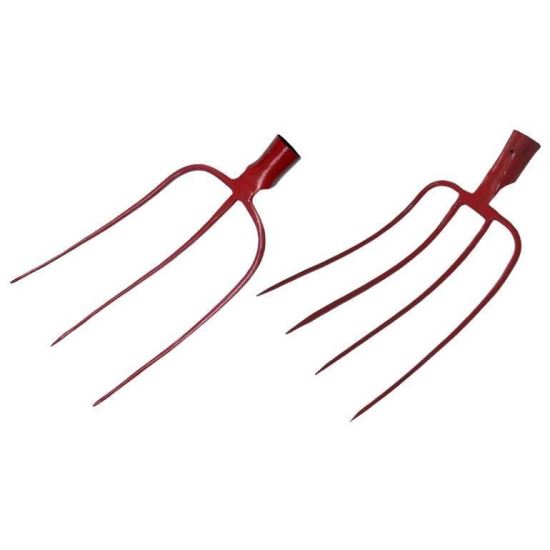 Furca Forjata Rosie 8 inch / 4 dinti